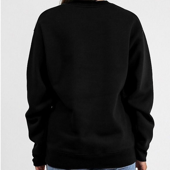 Brunette the Label Wine Crewneck Sweater Size S/M - Picture 3 of 7